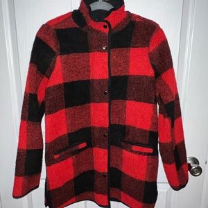 Buffalo plaid checker jacket